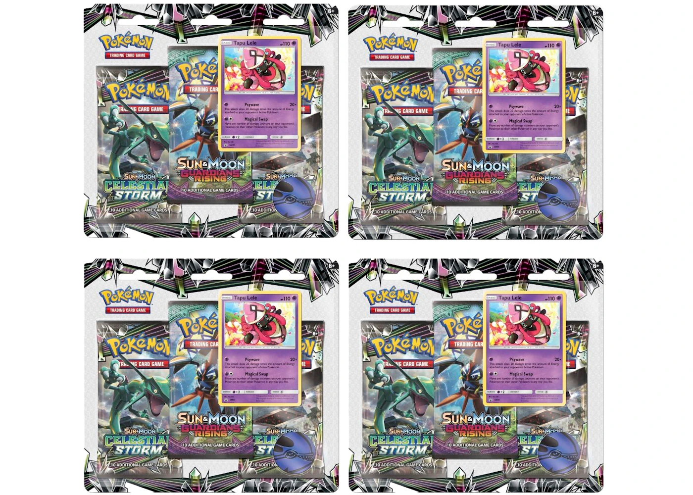 Pokmon TCG Sun & Moon Series 3 Booster Pack 4x Lot - US Pokmon TCG Sun & Moon Series 3 Booster Pack 4x Lot - US