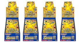 Pokémon TCG Sword & Shield 25th Anniversary Collection Booster Box (Promo Packs Not Included) (Japanese) 4x Lot