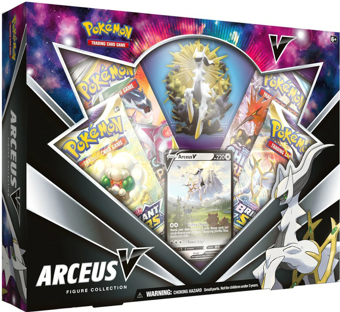 Compuesto Peregrinación Faringe Pokémon TCG Sword & Shield Arceus V Figure Collection Box - ES