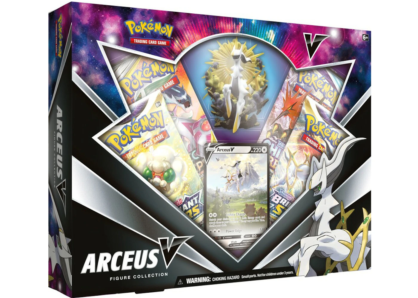 Pokemon Tcg Sword Shield Arceus V Figure Collection Box Pokemon Tcg Sword Shield Arceus V Figure Collection Box