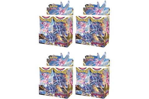 Pokmon TCG Sword & Shield Astral Radiance Booster Box 4x Lot - US Pokmon TCG Sword & Shield Astral Radiance Booster Box 4x Lot - US