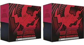 Pokémon TCG Sword & Shield Astral Radiance Elite Trainer Box 2x Lot