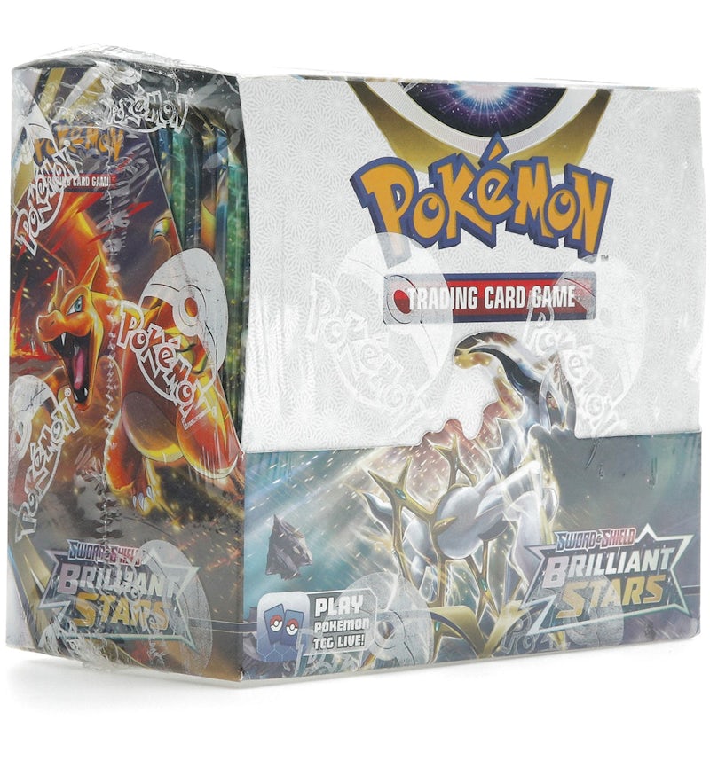 Pokmon TCG Sword & Shield Brilliant Stars Booster Box - US Pokmon TCG Sword & Shield Brilliant Stars Booster Box - US
