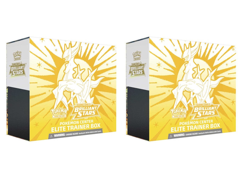 Pokemon Brilliant Stars Elite Trainer Box shops