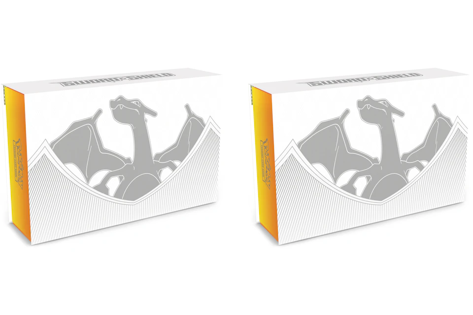 Pokemon TCG Sword & Shield Charizard Ultra-Premium Collection Box 2x Lot
