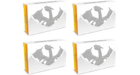 Lote de 4 cajas de colección Pokemon TCG Sword & Shield Charizard Ultra-Premium