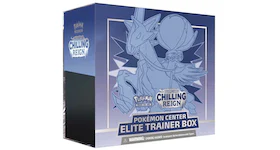 Pokémon TCG Sword & Shield Chilling Reign (Pokémon Center Exclusive) Elite Trainer Box (Ice Rider Calyrex)