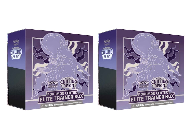 Pokemon Chilling deals Reign Pokemon Center Elite Trainer Box Exclusive Set Sealed