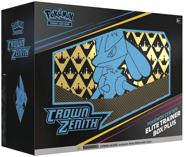 Pokémon TCG Sword & Shield Crown Zenith Pokémon Center Elite Trainer Box  Plus - US