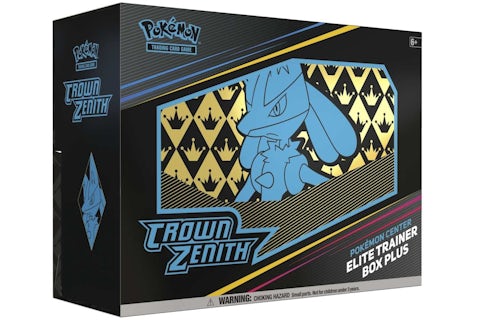 Pokmon TCG Sword & Shield Crown Zenith Pokmon Center Elite Trainer Box Plus - US Pokmon TCG Sword & Shield Crown Zenith Pokmon Center Elite Trainer Box Plus - US