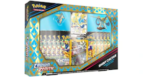 Pokémon TCG Sword & Shield Crown Zenith Shiny Zacian Premium Figure Collection Box