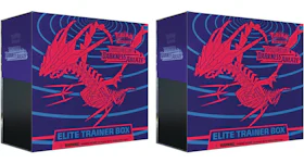 Pokémon TCG Sword & Shield Darkness Ablaze Elite Trainer Box 2x Lot
