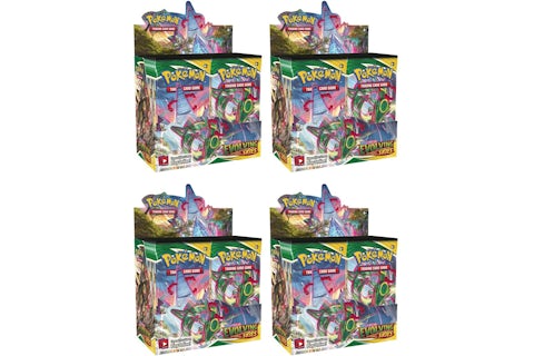 Pokmon TCG Sword & Shield Evolving Skies Booster Box 4x Lot - US Pokmon TCG Sword & Shield Evolving Skies Booster Box 4x Lot - US