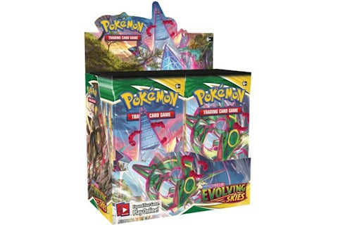 Pokmon TCG Sword & Shield Evolving Skies Booster Box - US Pokmon TCG Sword & Shield Evolving Skies Booster Box - US