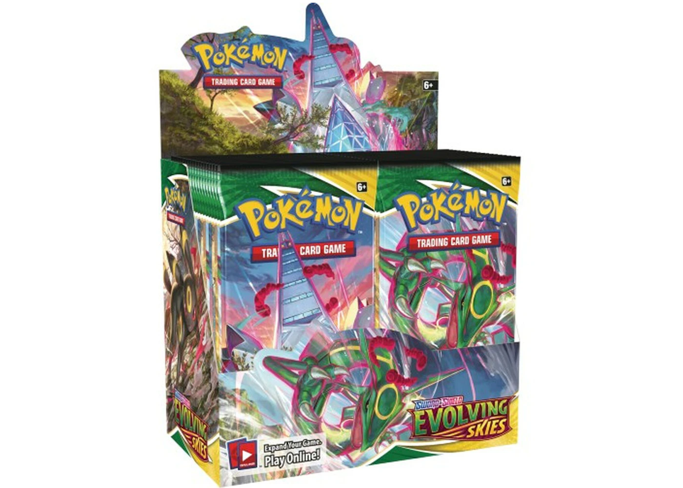 Pokmon TCG Sword & Shield Evolving Skies Booster Box - US Pokmon TCG Sword & Shield Evolving Skies Booster Box - US