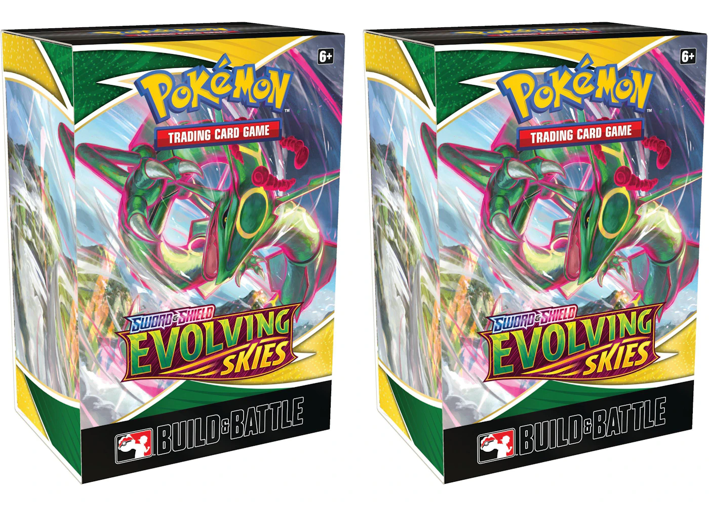 Pokmon TCG Sword & Shield Evolving Skies Build & Battle Box 2x Lot - US Pokmon TCG Sword & Shield Evolving Skies Build & Battle Box 2x Lot - US