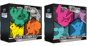 Paquete de 2 cajas de Entrenador Élite Pokémon TCG Sword & Shield Evolving Skies