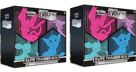 Pokémon TCG Sword & Shield Evolving Skies Elite Trainer Box (Glaceon/Vaporeon/Sylveon/Espeon) 2x Lot