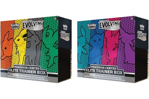 Pokmon TCG Sword & Shield Evolving Skies Pokmon Center Elite Trainer Box 2x Bundle - US Pokmon TCG Sword & Shield Evolving Skies Pokmon Center Elite Trainer Box 2x Bundle - US