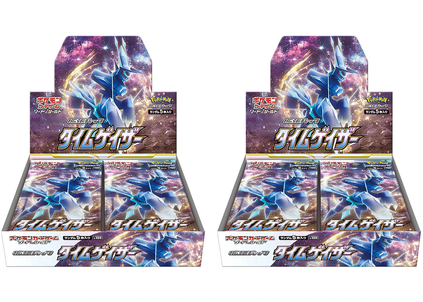 Pokmon TCG Sword & Shield Expansion Pack S10D Time Gazer Booster Box ( Japanese) 2x Lot - US Pokmon TCG Sword & Shield Expansion Pack S10D Time Gazer Booster Box ( Japanese) 2x Lot - US