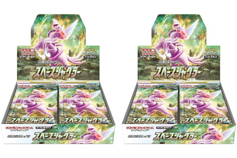 Pokmon TCG Sword & Shield Expansion Pack S10P Space Juggler Booster Box (Japanese) 2x Lot - US Pokmon TCG Sword & Shield Expansion Pack S10P Space Juggler Booster Box (Japanese) 2x Lot - US