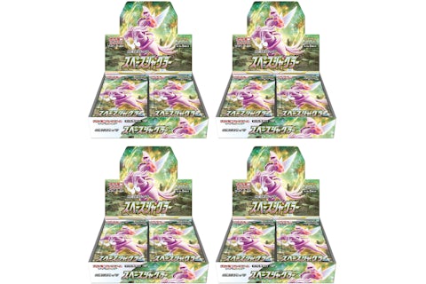 Pokmon TCG Sword & Shield Expansion Pack S10P Space Juggler Booster Box (Japanese) 4x Lot - GB Pokmon TCG Sword & Shield Expansion Pack S10P Space Juggler Booster Box (Japanese) 4x Lot - GB