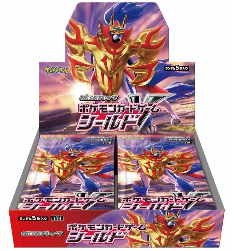 Pokmon TCG Sword & Shield Expansion Pack Shield Booster Box (Japanese) - US Pokmon TCG Sword & Shield Expansion Pack Shield Booster Box (Japanese) - US