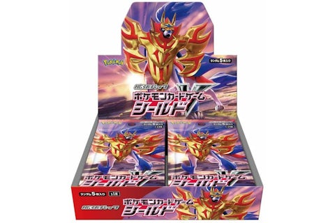 Pokmon TCG Sword & Shield Expansion Pack Shield Booster Box (Japanese) - US Pokmon TCG Sword & Shield Expansion Pack Shield Booster Box (Japanese) - US