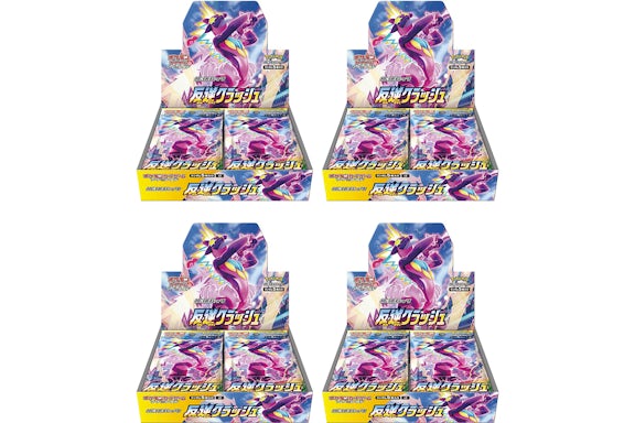 Pokémon TCG Sword & Shield-Erweiterungspaket Treason Clash Booster Box (Japanisch), 4 Stück