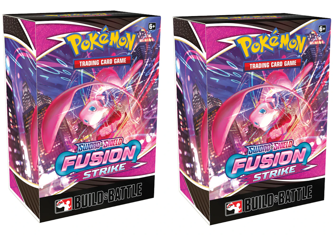 Pokmon TCG Sword & Shield Fusion Strike Build & Battle Box 2x Lot - US Pokmon TCG Sword & Shield Fusion Strike Build & Battle Box 2x Lot - US