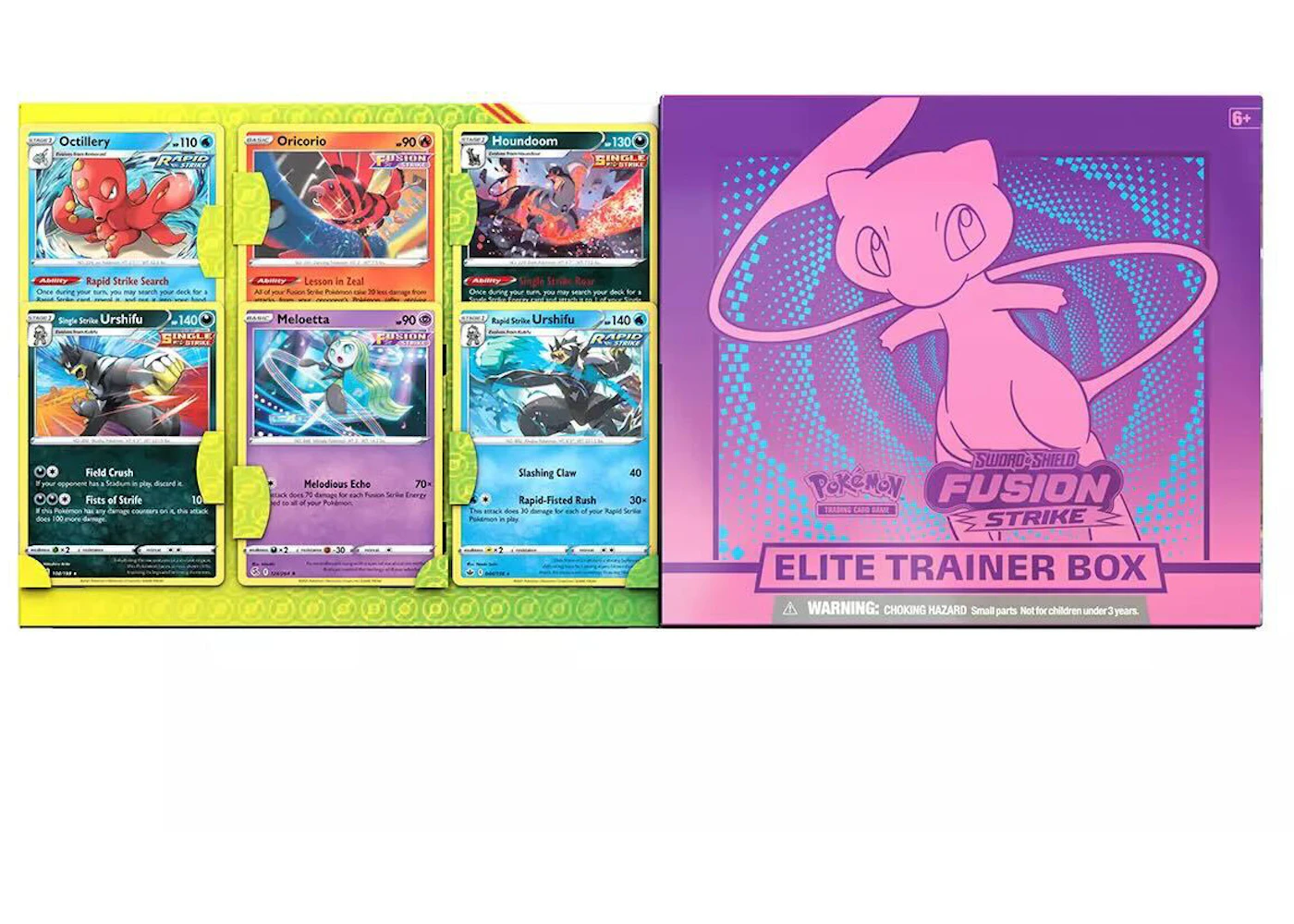 Pokmon TCG Sword & Shield Fusion Strike Elite Trainer Box (with Bonus Cards) - US Pokmon TCG Sword & Shield Fusion Strike Elite Trainer Box (with Bonus Cards) - US