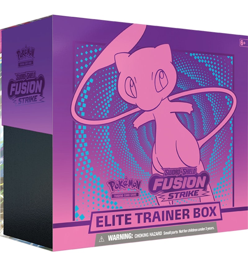 Pokémon TCG Sword Shield Fusion Strike Elite Trainer Box US