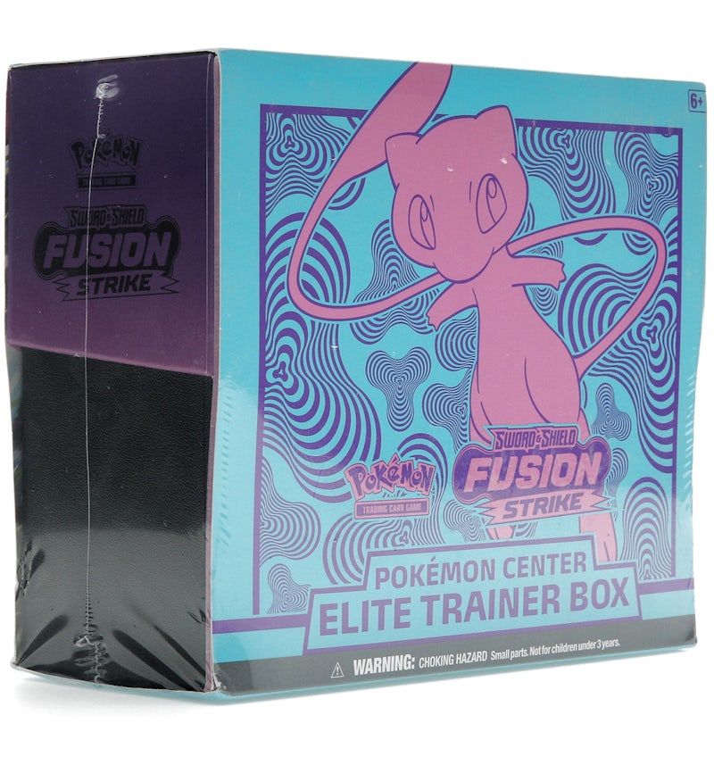 Pokmon TCG Sword & Shield Fusion Strike Pokmon Center Elite Trainer Box - US Pokmon TCG Sword & Shield Fusion Strike Pokmon Center Elite Trainer Box - US