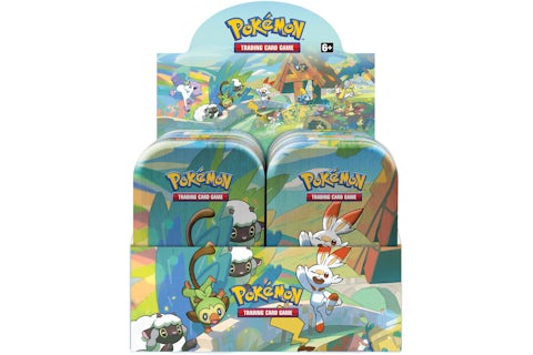 Pokmon TCG Sword & Shield Galar Pals Mini Tin Box (10 Assorted Tins) - US Pokmon TCG Sword & Shield Galar Pals Mini Tin Box (10 Assorted Tins) - US