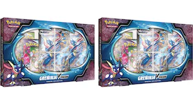Pokémon TCG Sword & Shield Greninja V-UNION Special Collection Box 2x Lot