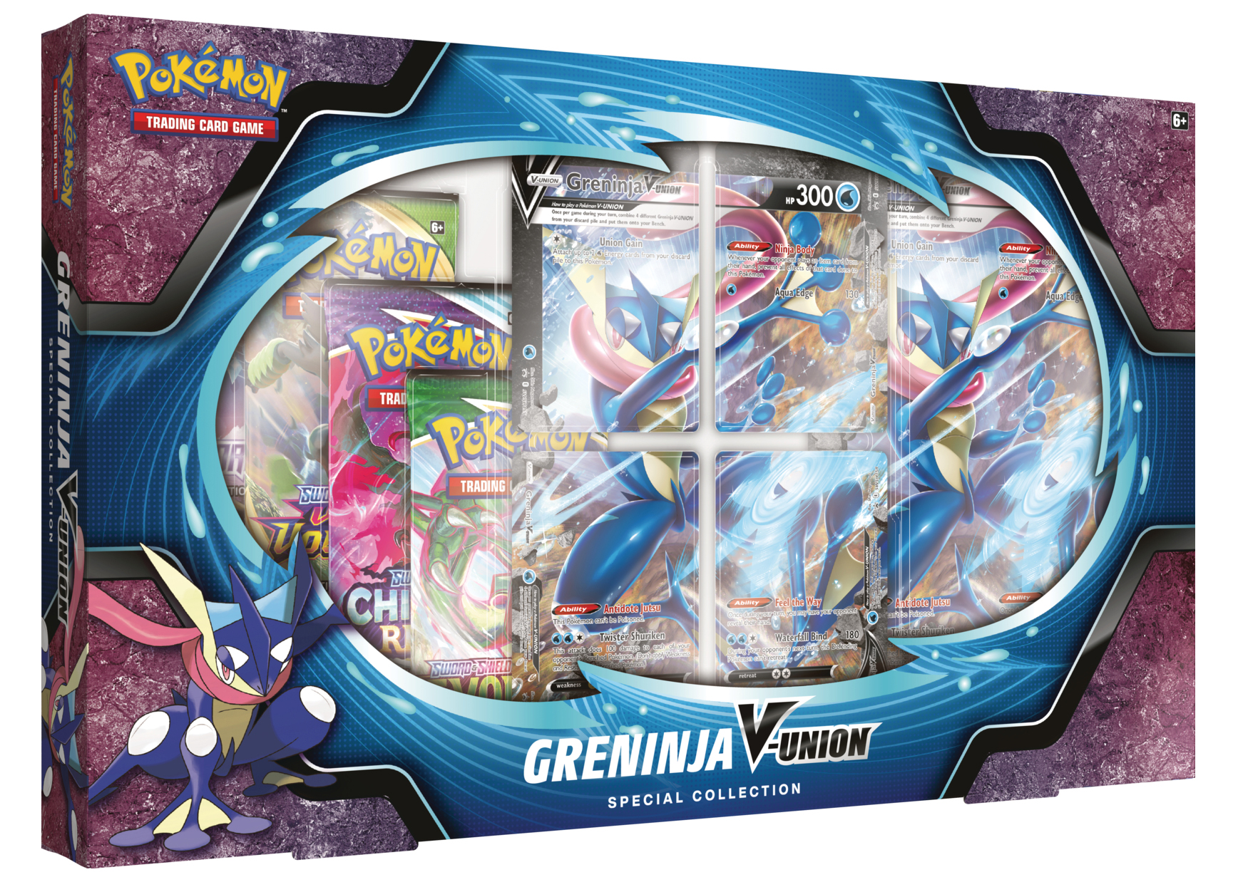 Pokémon TCG Sword & Shield Greninja V-UNION Special Collection Box