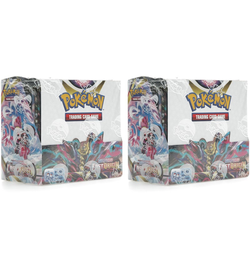 Pokmon TCG Sword & Shield Lost Origin Booster Box 2x Lot - US Pokmon TCG Sword & Shield Lost Origin Booster Box 2x Lot - US