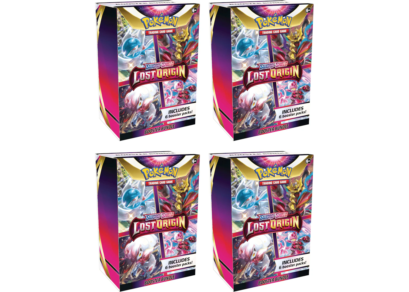 Pokmon TCG Sword & Shield Lost Origin Booster Bundle 4x Lot - US Pokmon TCG Sword & Shield Lost Origin Booster Bundle 4x Lot - US