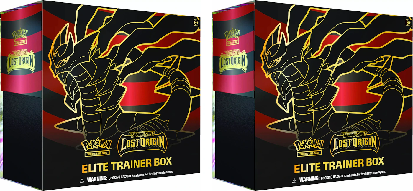 Pokémon TCG Sword & Shield Lost Origin Elite Trainer Box 2x Lot - US