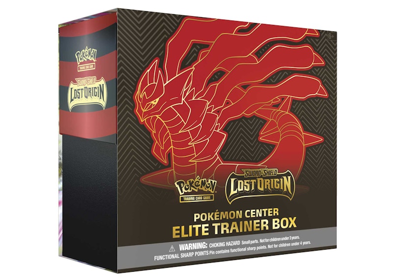 Pokémon TCG Sword & Shield Lost Origin Pokémon Center Elite Trainer Box ...