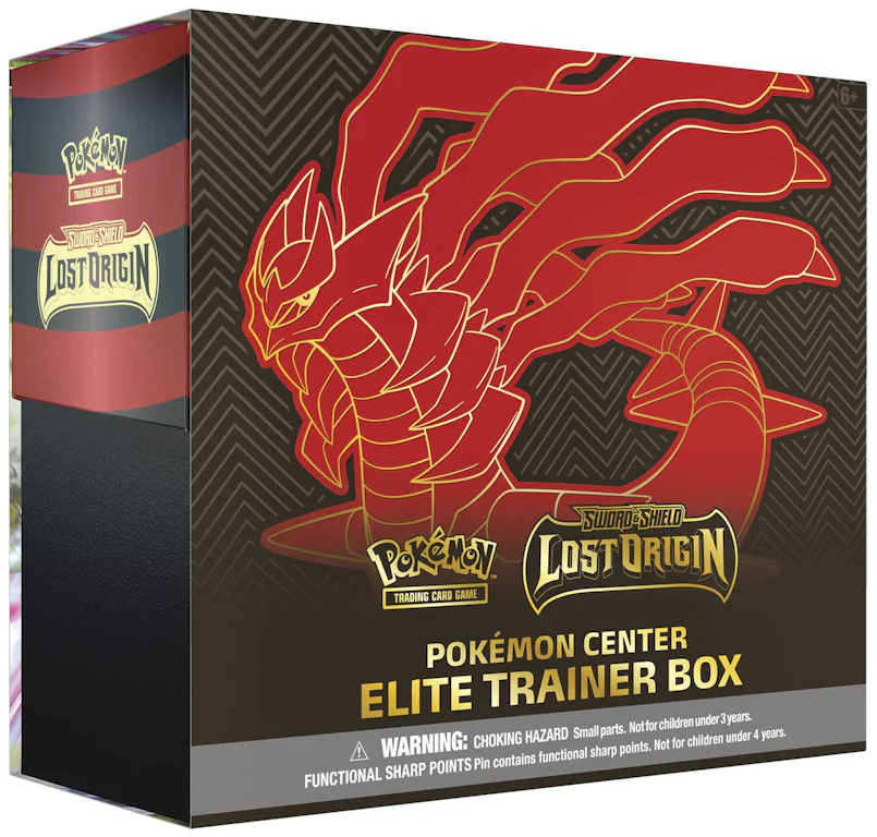 Pokémon TCG Sword & Shield Lost Origin Pokémon Center Elite Trainer Box ...