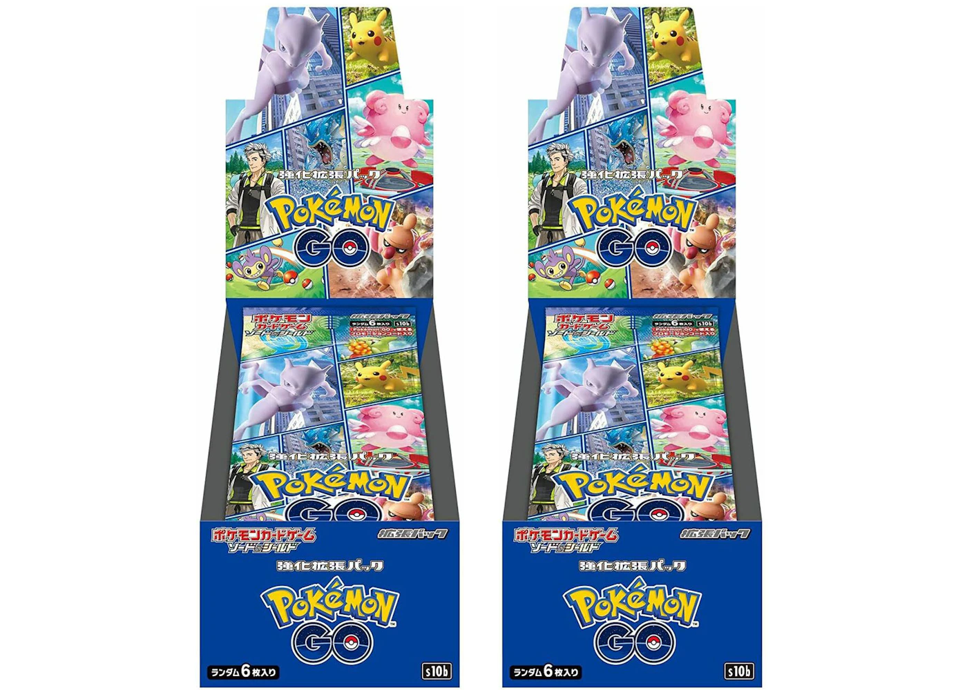 Pokmon TCG Sword & Shield Pokmon GO Booster Box (Japanese) 2x Lot - US Pokmon TCG Sword & Shield Pokmon GO Booster Box (Japanese) 2x Lot - US