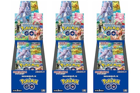 Pokmon TCG Sword & Shield Pokmon GO Booster Box (Japanese) 3x Lot - US Pokmon TCG Sword & Shield Pokmon GO Booster Box (Japanese) 3x Lot - US