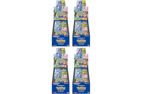 Pokmon TCG Sword & Shield Pokmon GO Booster Box (Japanese) 4x Lot - US Pokmon TCG Sword & Shield Pokmon GO Booster Box (Japanese) 4x Lot - US