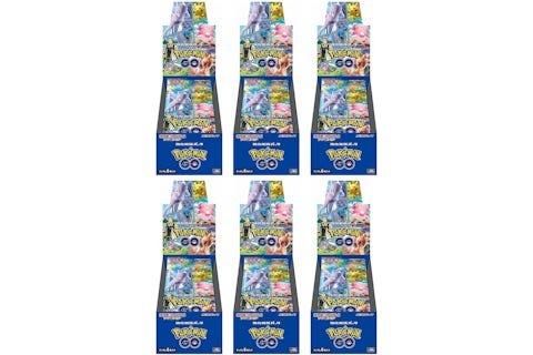 Pokmon TCG Sword & Shield Pokmon GO Booster Box (Japanese) 6x Lot - US Pokmon TCG Sword & Shield Pokmon GO Booster Box (Japanese) 6x Lot - US
