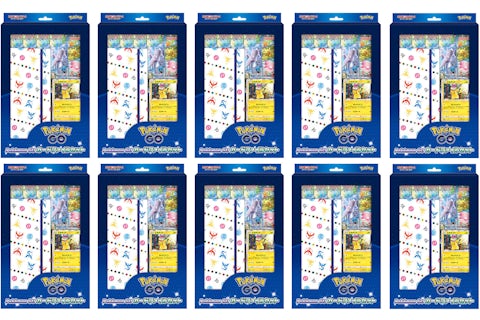 Pokmon TCG Sword & Shield Pokmon GO Card File Set (Japanese) 10x Lot - US Pokmon TCG Sword & Shield Pokmon GO Card File Set (Japanese) 10x Lot - US