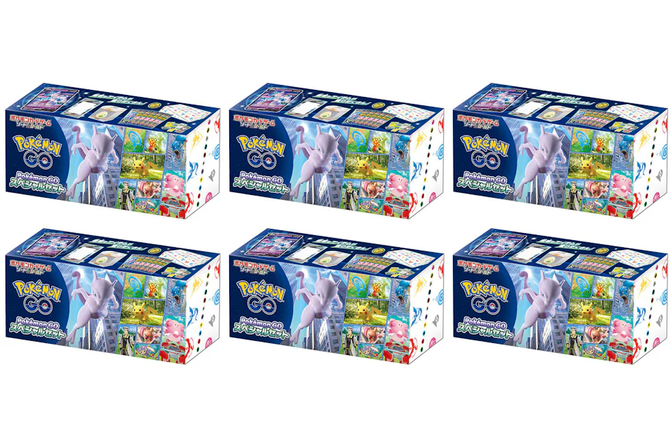 Pokémon TCG Sword & Shield Pokémon GO Special Set (Japanese) 6x Lot