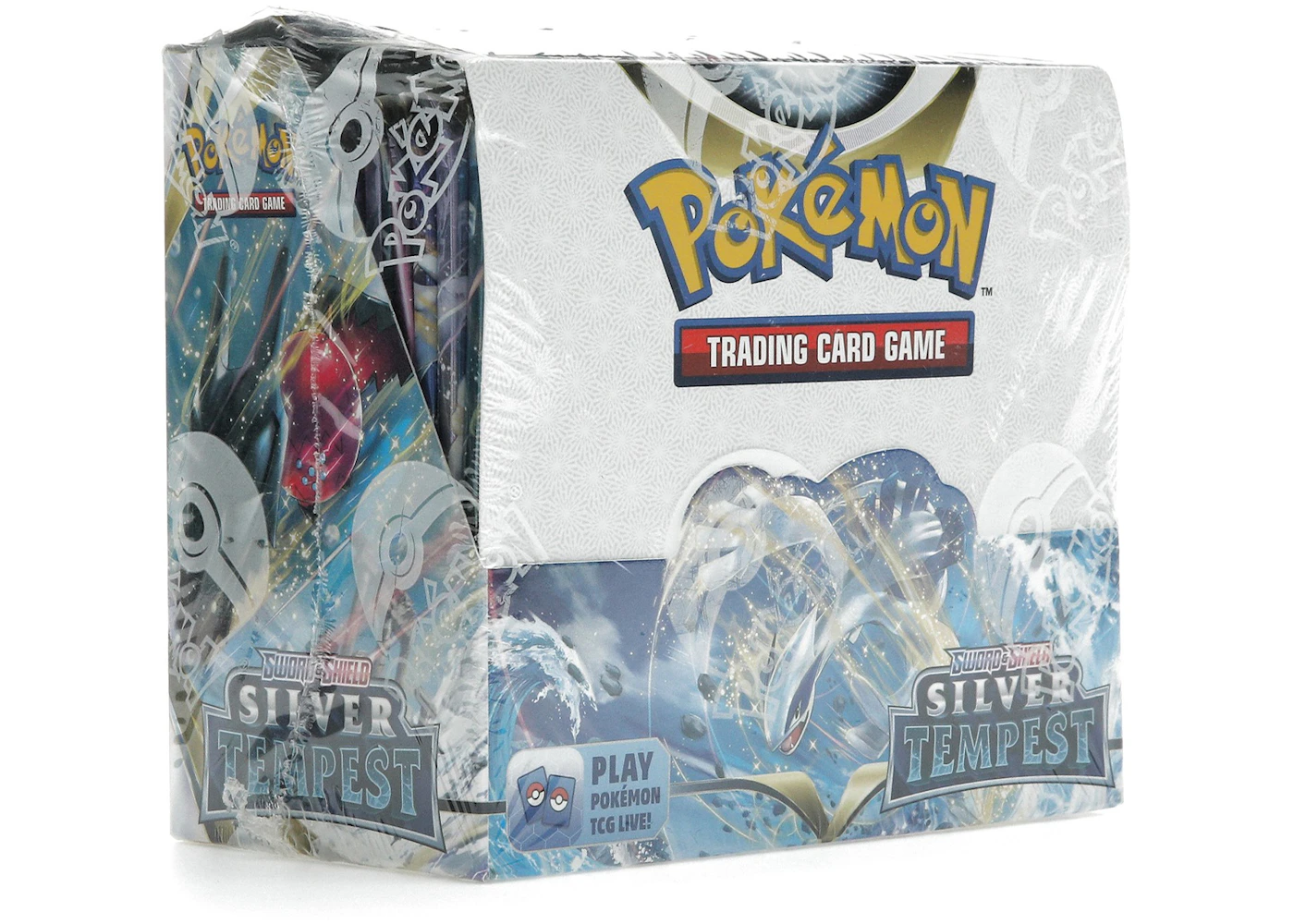 Pokmon TCG Sword & Shield Silver Tempest Booster Box - US Pokmon TCG Sword & Shield Silver Tempest Booster Box - US