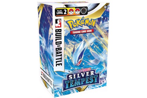 Pokmon TCG Sword & Shield Silver Tempest Build and Battle Box - US Pokmon TCG Sword & Shield Silver Tempest Build and Battle Box - US