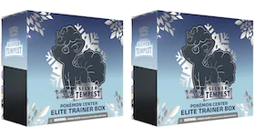 Pokémon TCG Sword & Shield Silver Tempest Pokémon Center Elite Trainer Box 2x Lot